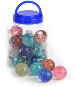 Superpallo glitter 4 cm