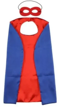Supersankari naamio ja viitta 70cm