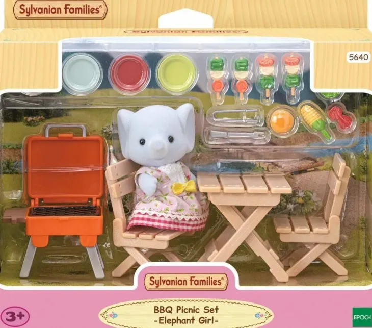 Sylvanian families bbq piknik setti