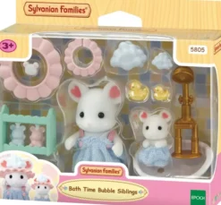 Sylvanian families hiiri sisarusten kylpyhetki