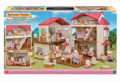 Sylvanian families kaupunkitalo valoilla