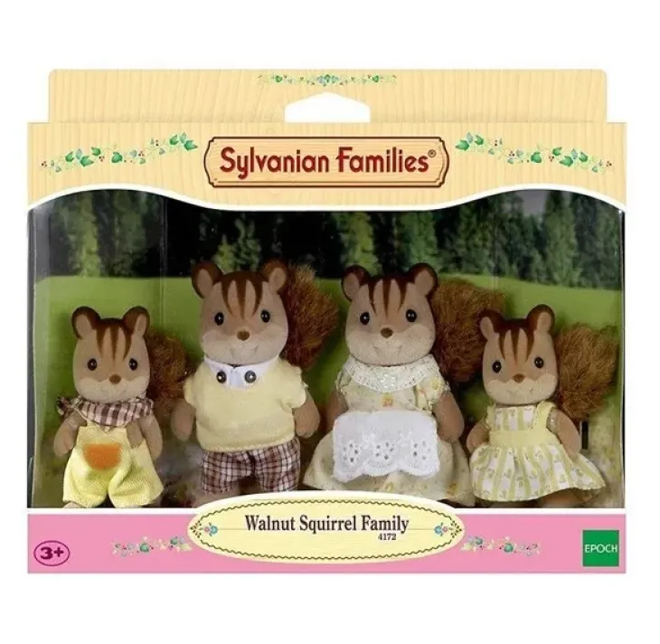 Sylvanian families pähkinäoravaperhe