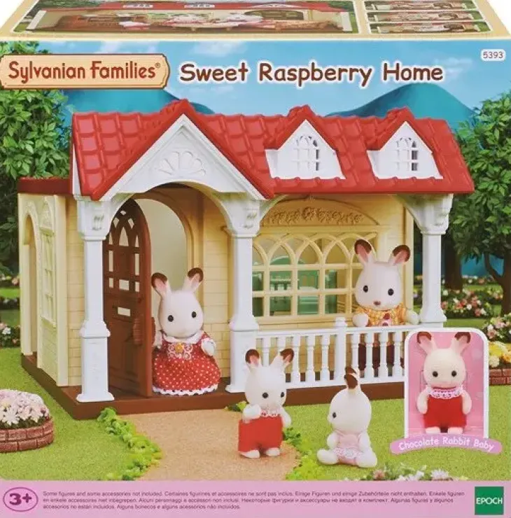 Sylvanian families vadelmatalo