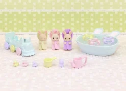 Sylvanian families vauvojen kylpyhetki