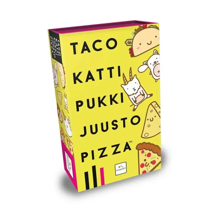 Taco katti pukki juusto pizza