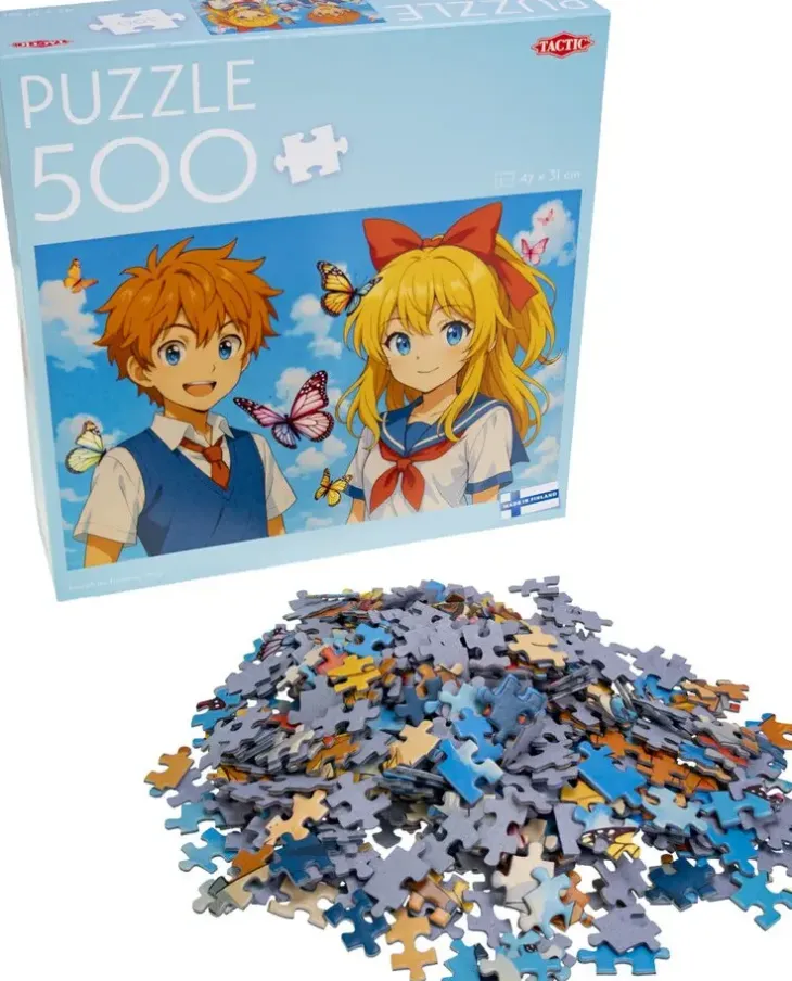 Tactic beneath the fluttering 500 p