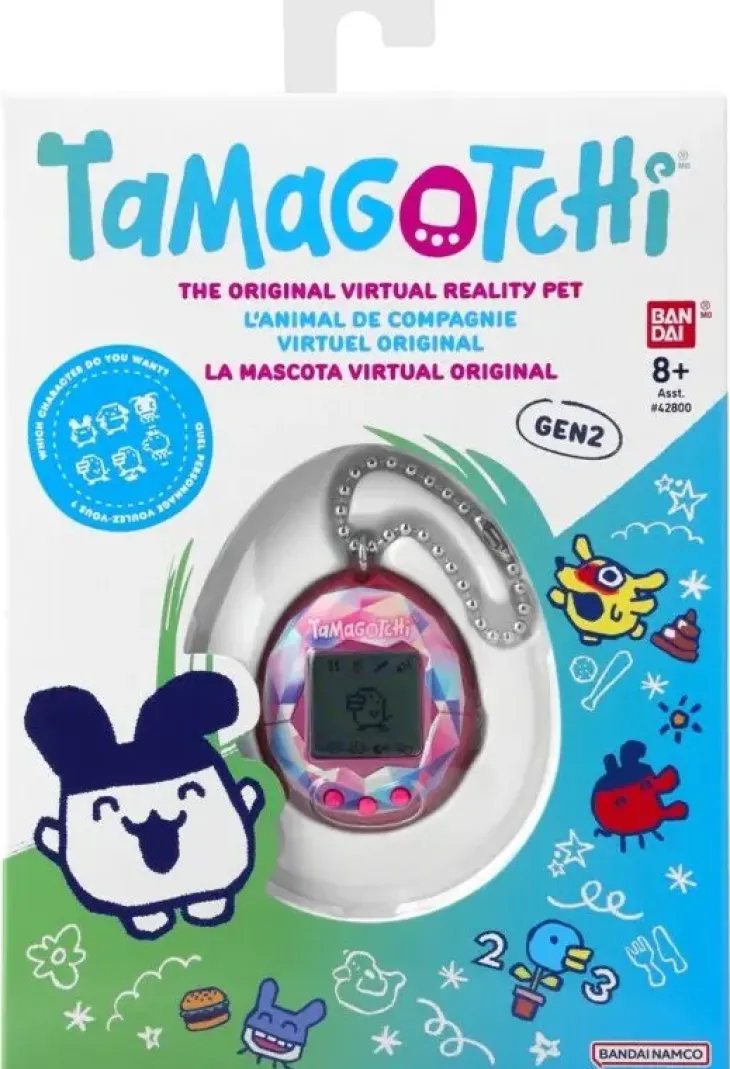 Tamagotchi pink treasure jewel gen 2