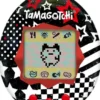 Tamagotchi rock glitter