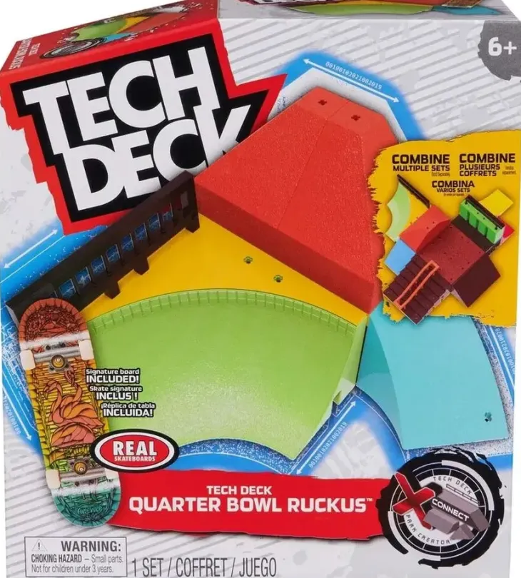 Tech deck quarter bowl ruckus