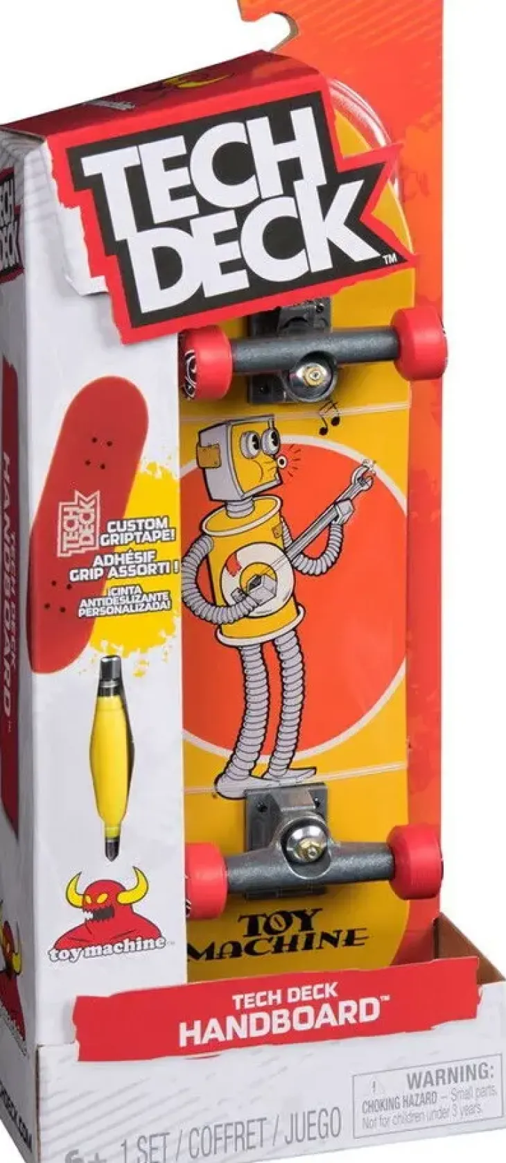 Tech deck toy machine handboard