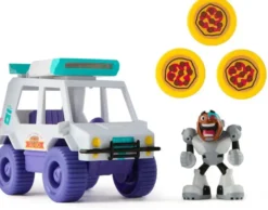 Teen titans go! pizza-auto ja hahmo
