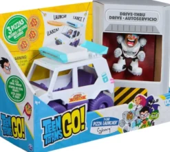 Teen titans go! pizza-auto ja hahmo