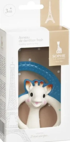 Teething ring sophie giraffe cooling