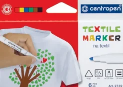 Tekstiilikynä 6kpl