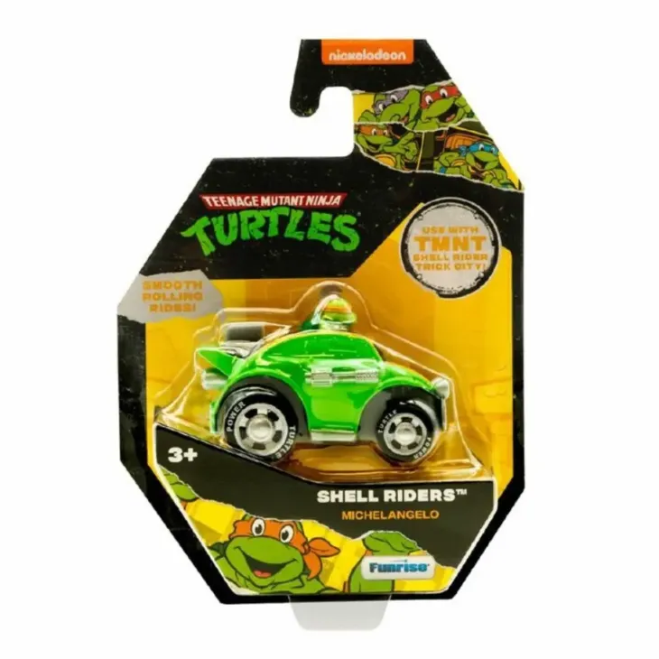 Tmnt shell riders leonardo pull back