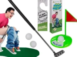 Toilet golf setti