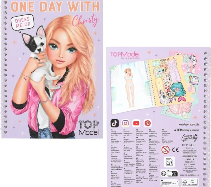 Topmodel dress me up tarrakirja