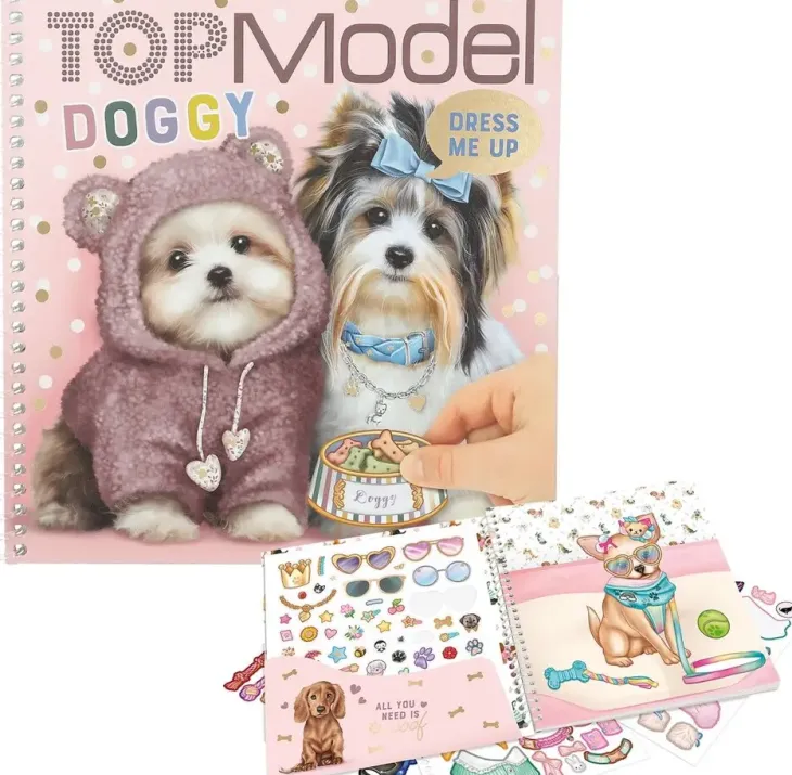 Topmodel dress me up tarrakirja doggy