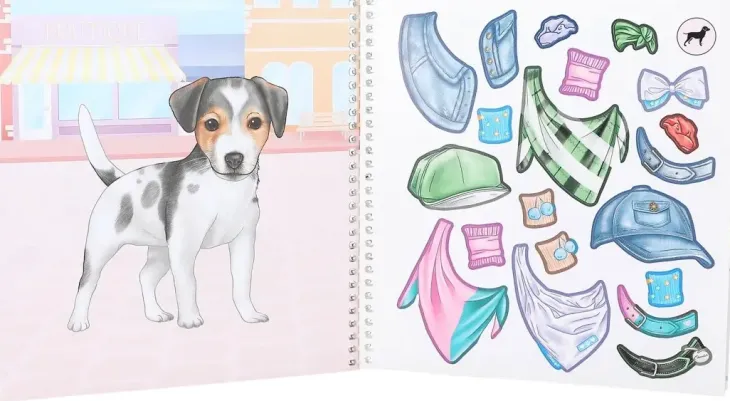 Topmodel dress me up tarrakirja doggy