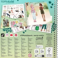 Topmodel dress me up tarrakirja safari