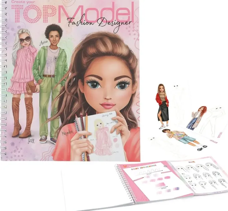 Topmodel fashion suunnittelukirja