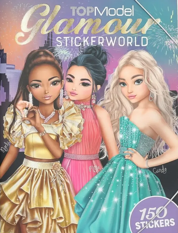 Topmodel glamour stickerworld