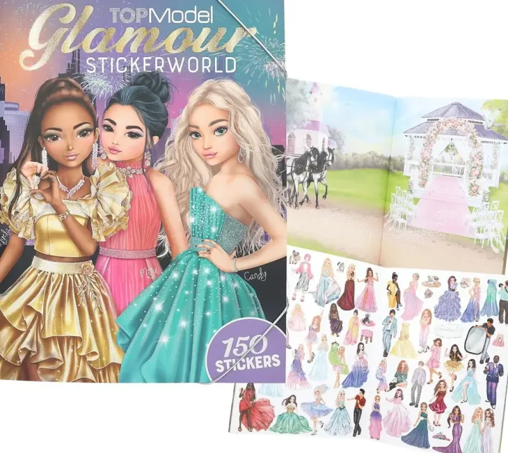 Topmodel glamour stickerworld