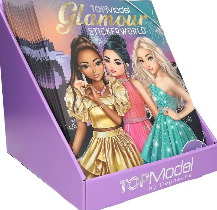 Topmodel glamour stickerworld