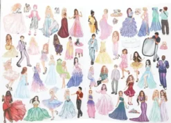 Topmodel glamour stickerworld