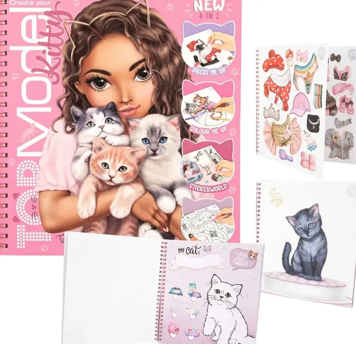 Topmodel kitty puuhakirja
