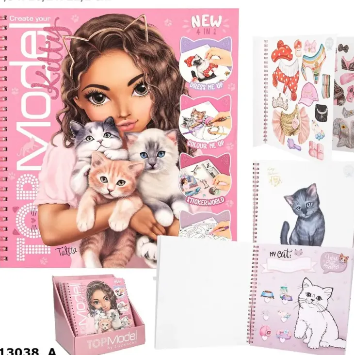 Topmodel kitty puuhakirja