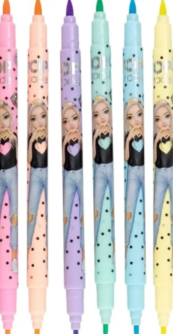 Topmodel pastellitussit 6 kpl