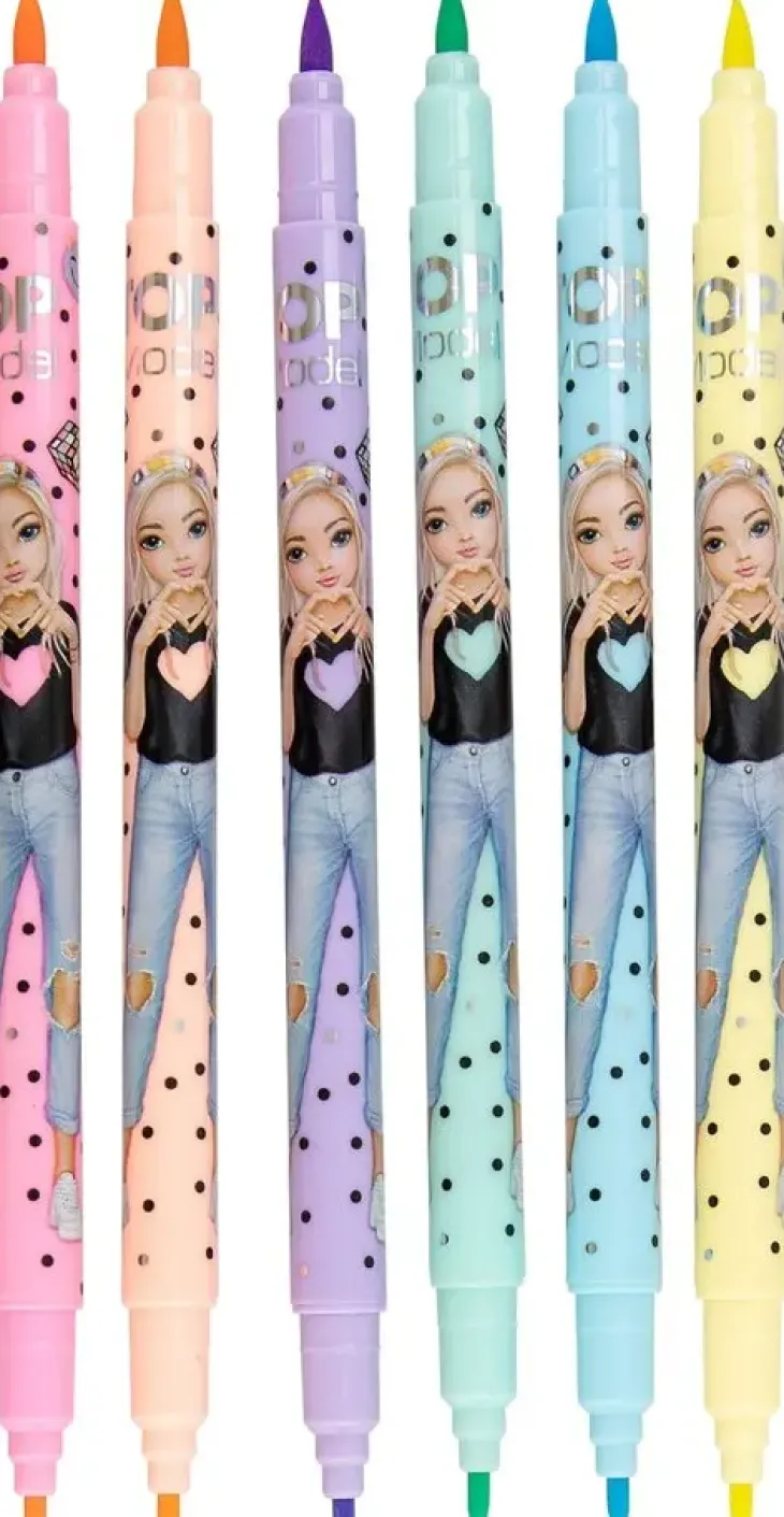 Topmodel pastellitussit 6 kpl