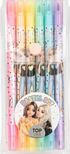 Topmodel pastellitussit 6 kpl