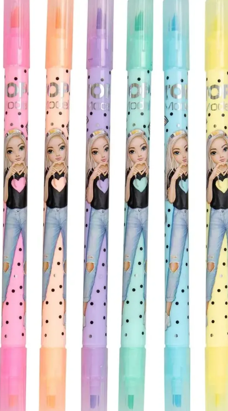 Topmodel pastellitussit 6 kpl