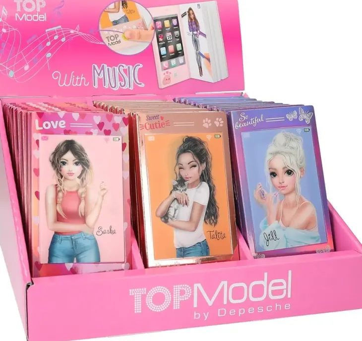 Top model soiva 3d taskuvärityskirja