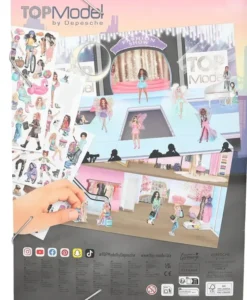Topmodel stickerworld tarrakirja