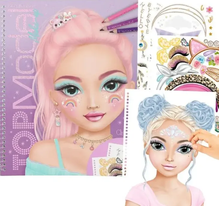 Top model suunnittelukirja make up