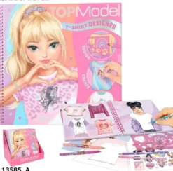 Topmodel t-paita suunnittelukirja