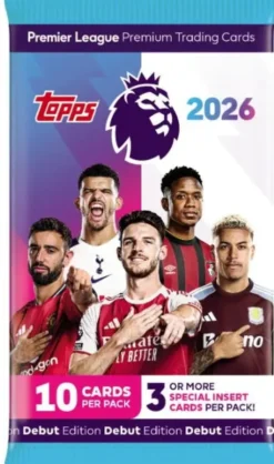 Topps premier league cards 2026
