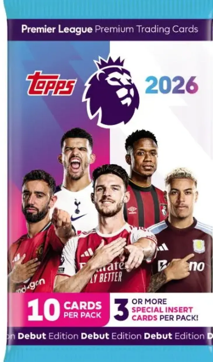 Topps premier league cards 2026