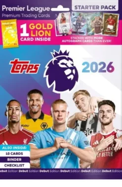 Topps premier league starter pack 2026