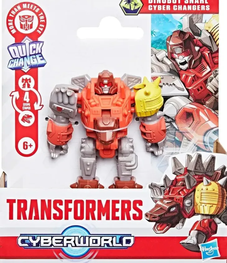 Transformer cyberworld dinobot snarl