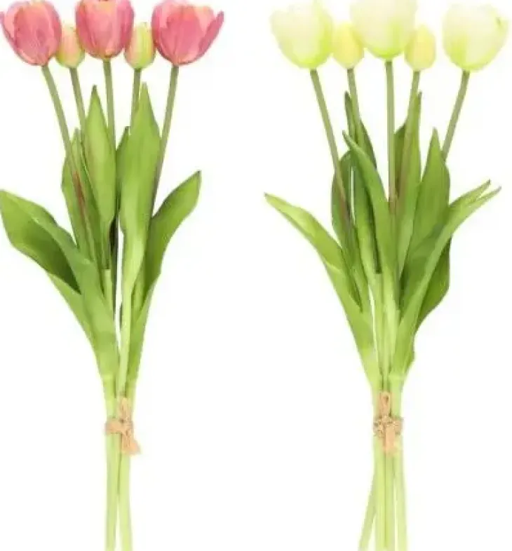 Tulppaanikimppu vaaleanpunainen 39 cm
