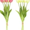 Tulppaanikimppu valkoinen 39 cm