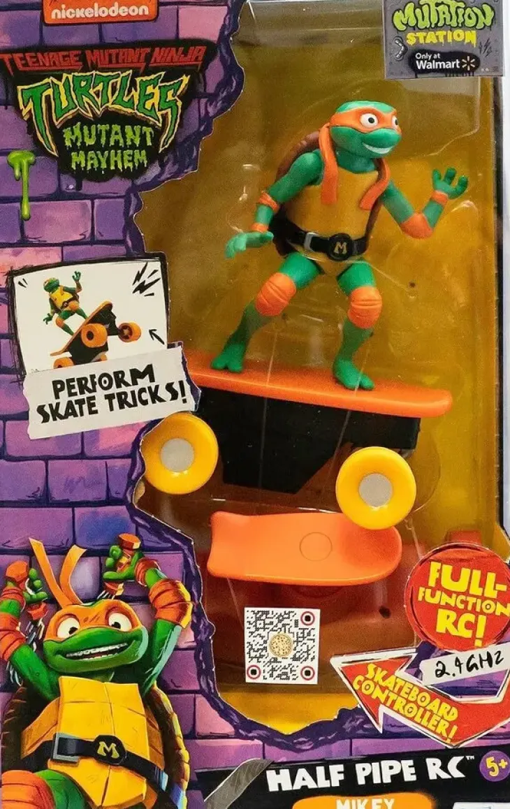 Turtles half pipe rc mikey