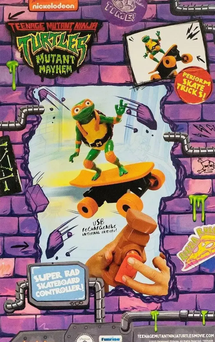 Turtles half pipe rc mikey
