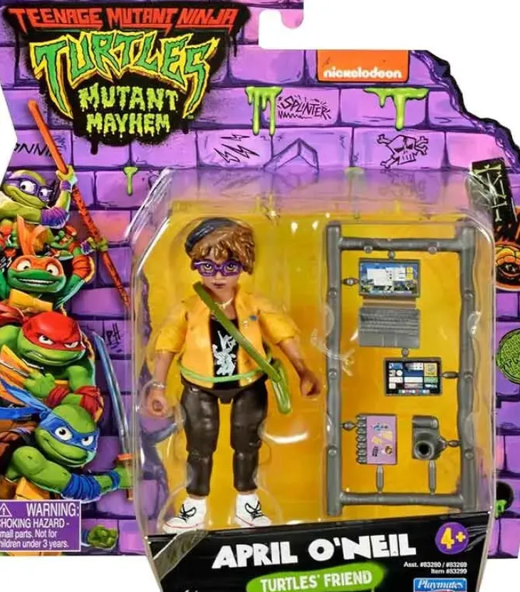 Turtles mutant mayhem april o neil 12cm