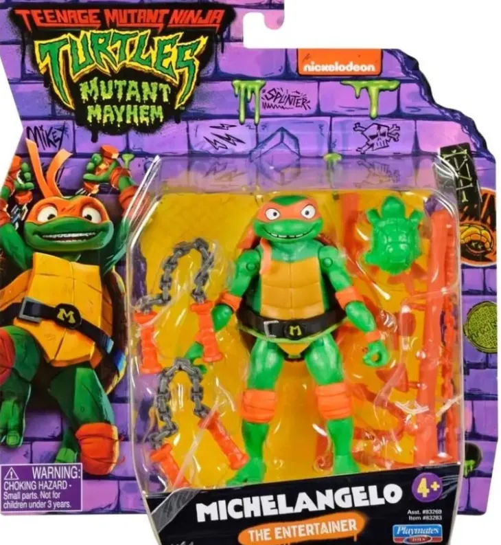 Turtles mutant mayhem michelangelo
