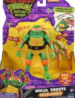 Turtles mutant mayhem michelangelo 14cm